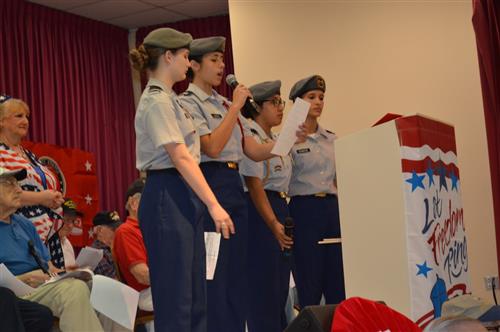 JROTC students 
